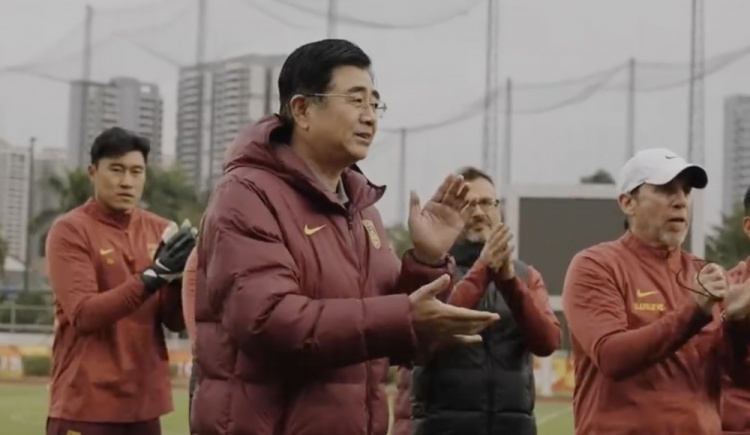  U20亞洲杯開賽在即，足協(xié)主席宋凱探班U20國青隊
