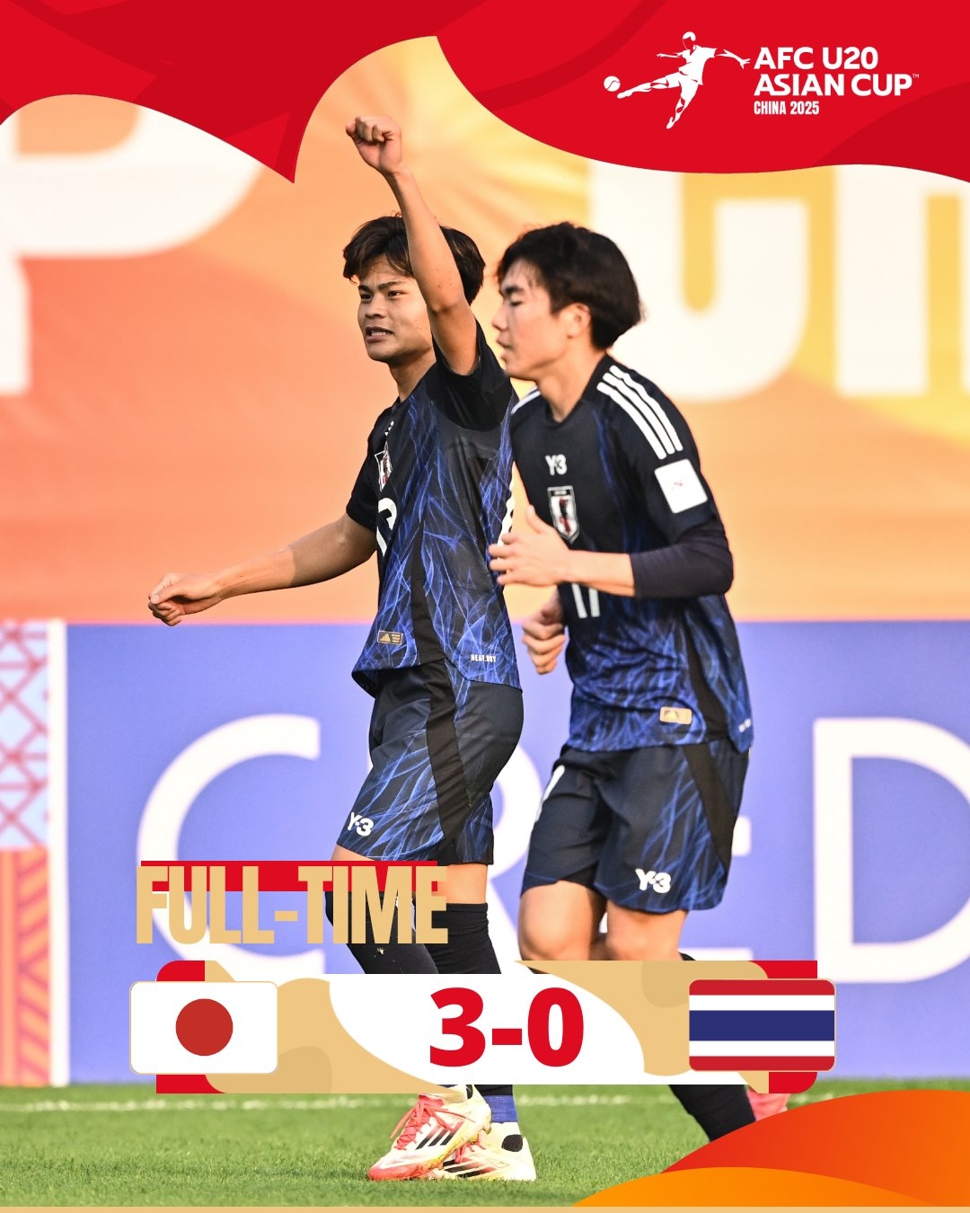  日本U20主帥賽后：雖然全取三分，但球隊各方面都有待提升