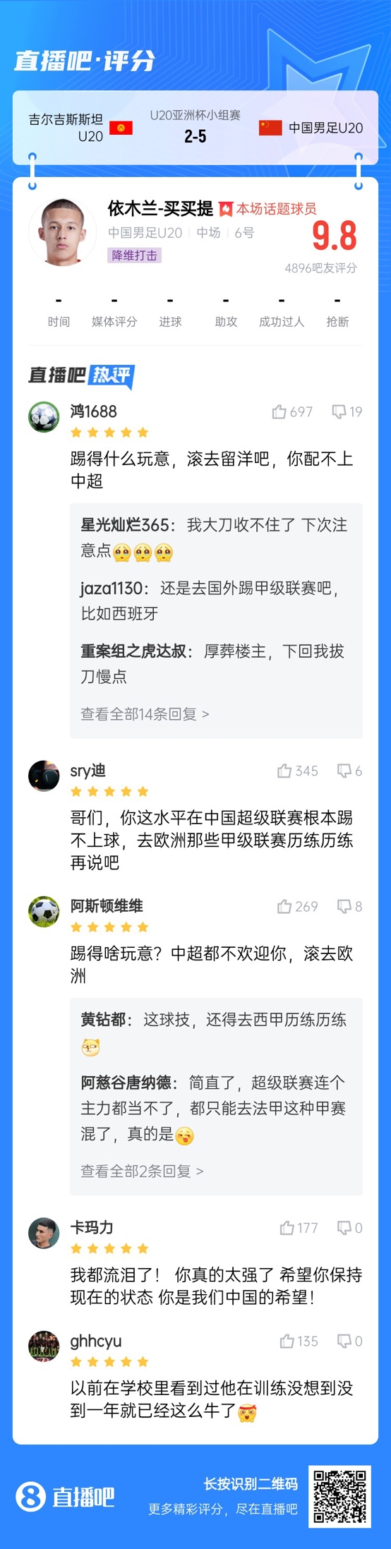  依木蘭這場多少妙傳了？毛偉杰回傳+依木蘭直塞“調(diào)虎離山”