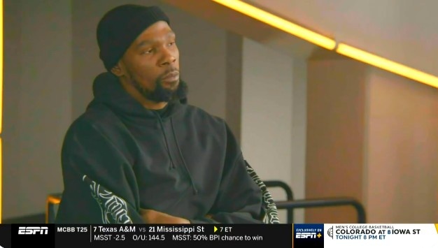  還打多久退役？KD：目前無法預測終點 可能會發(fā)生也可能不會