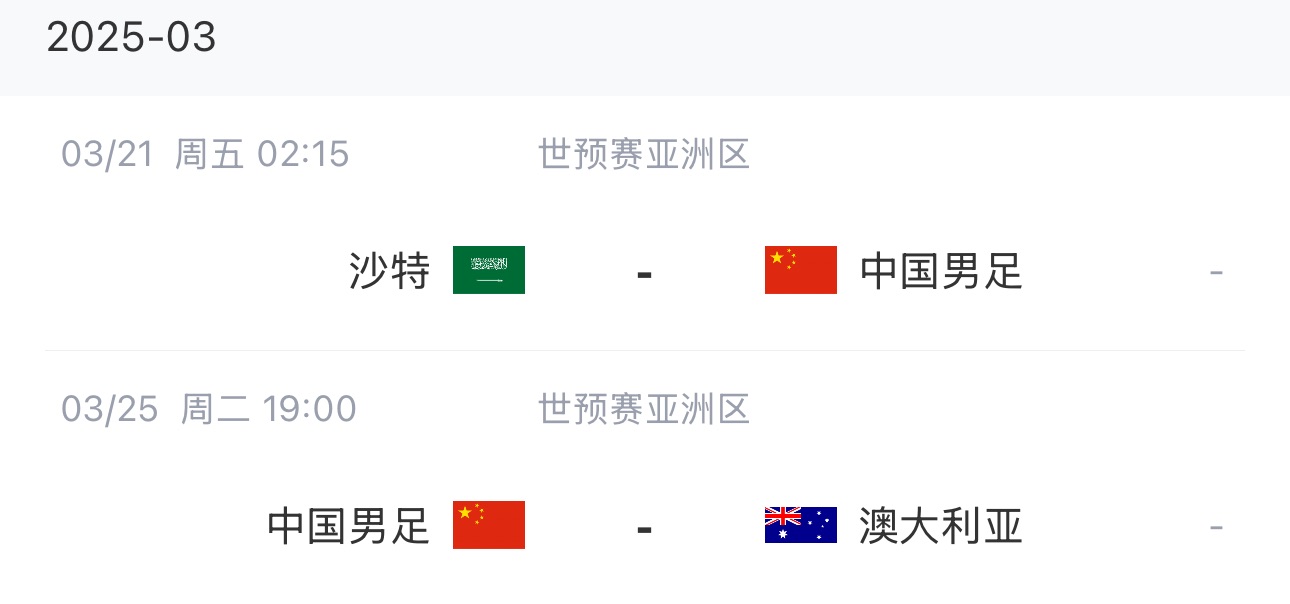  王大雷染紅下輪停賽，3月兩場18強賽前他將無比賽可踢