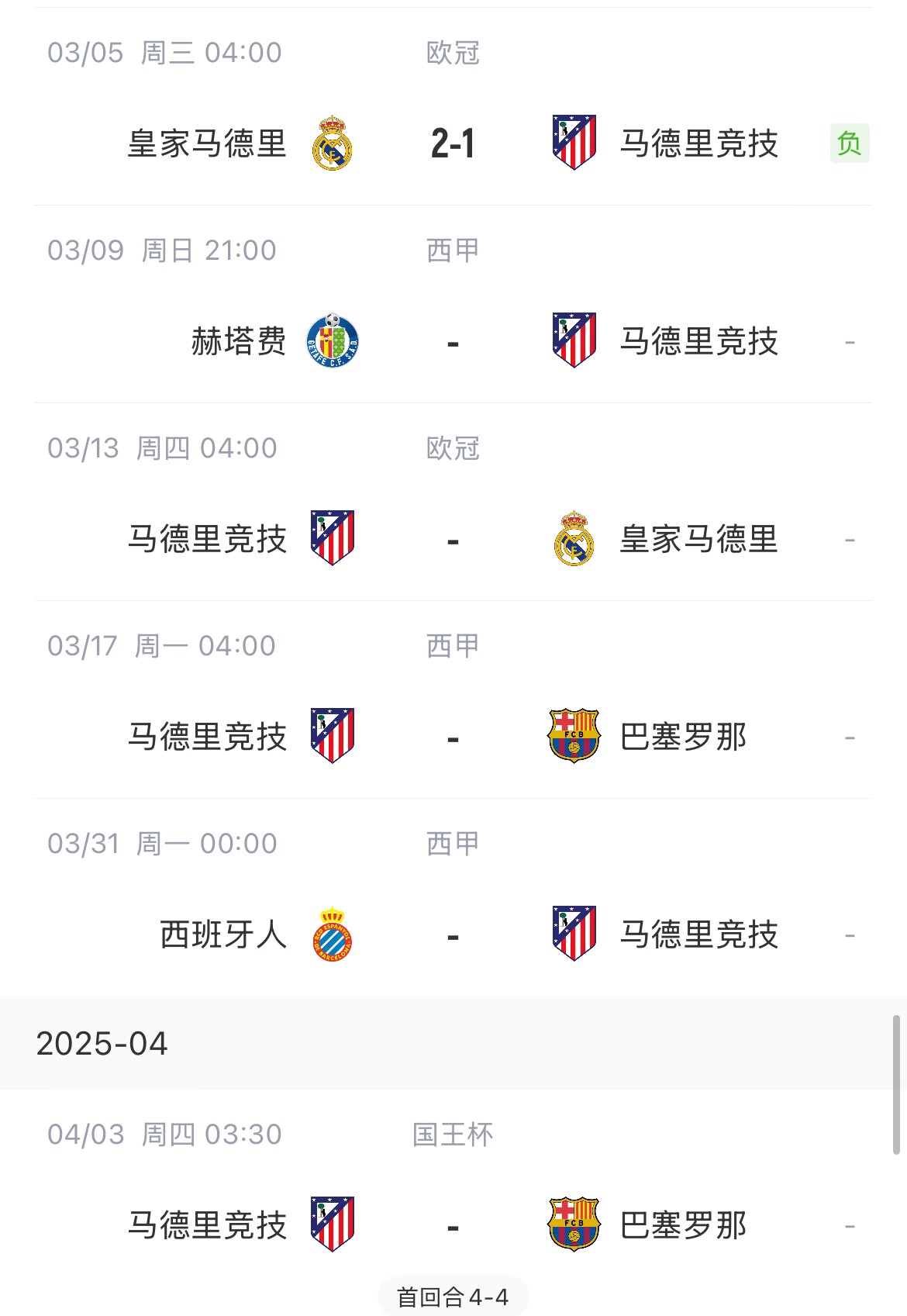  決定賽季命運(yùn)？馬競13號歐冠再戰(zhàn)皇馬，17號西甲迎戰(zhàn)巴薩