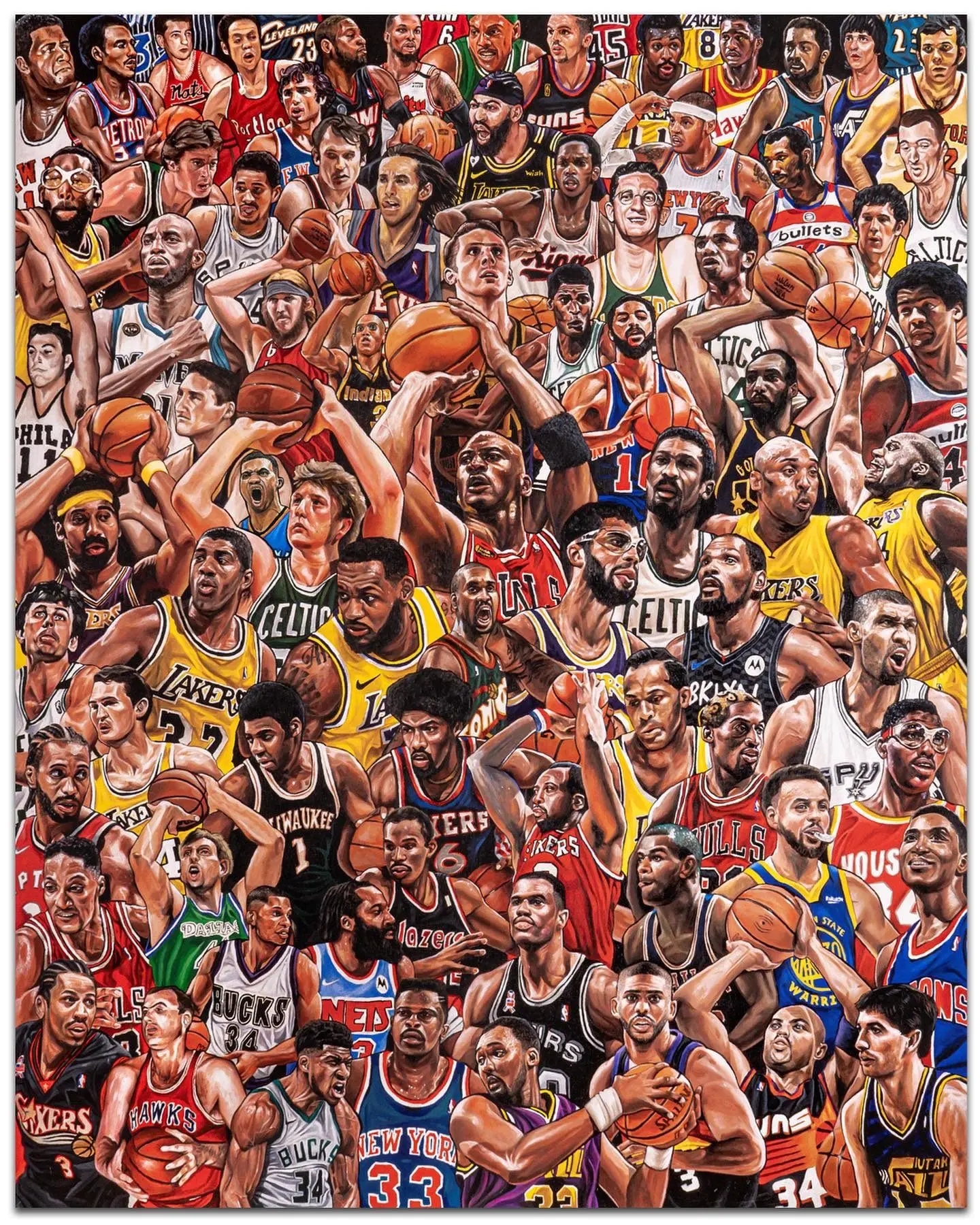  你是因?yàn)槟膫€(gè)球星或哪場(chǎng)比賽愛(ài)上的NBA？