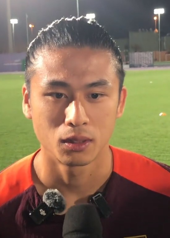  張玉寧：自己傷勢已經問題不大，贏過球了就有獲勝的經驗和底氣