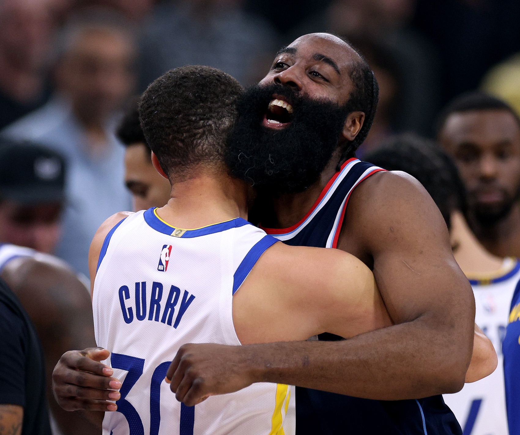  諸神黃昏！庫里哈登先后50+ NBA歷史首次兩名35歲以上球員轟50+！